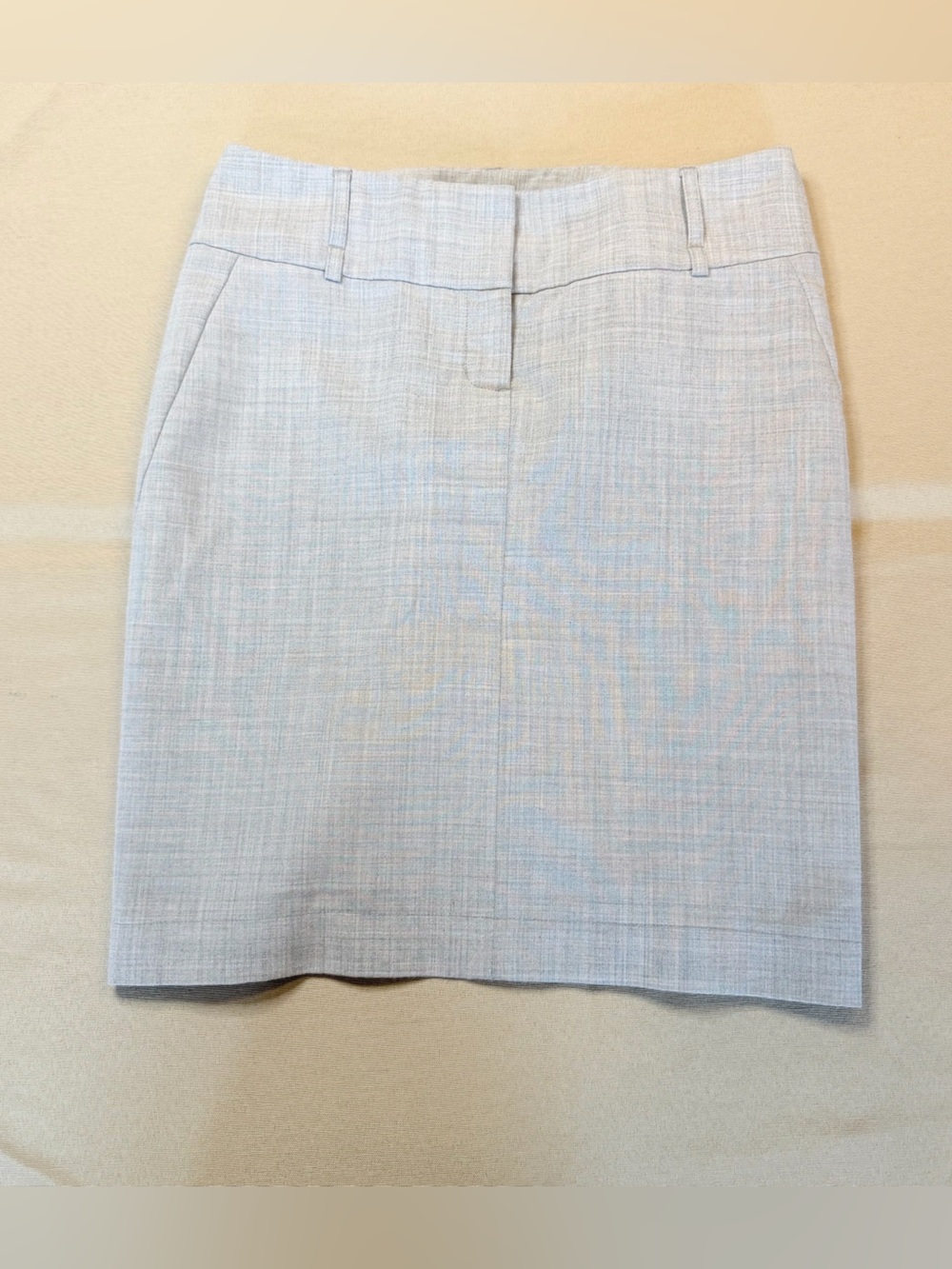 Express Light Gray Women's Pencil Skirt